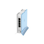 Mikrotik RB941-2nD-TC RouterBOARD RB941-2nD-TC with case (RouterOS L4), 2.4GHZ Wireless AP, 4 Ethernet Ports