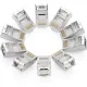 Ugreen RJ45 Cat 6 Shielding Crystal Connector 10 Pcs (1Pack)
