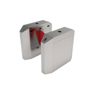 ZKTeco FBL2022 Single Lane Flap Barrier Turnstile (with controller,fingerprint & RFID reader)