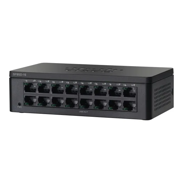 Cisco SF95D-16 16-Port 10/100 Desktop Switch