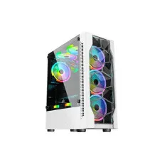 1STPlayer D4 White Mid Tower Gaming Case