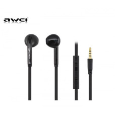 Awei ES15Hi 3.5mm Stereo Earphone with MIC (Black) Awei ES15Hi 3.5mm Stereo Earphone with MIC (Black)