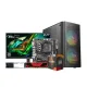 AMD Ryzen 5 5600G Custom Desktop PC with Monitor
