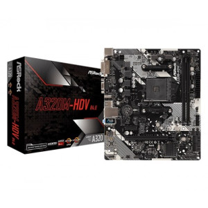 ASRock A320M-HDV R4.0 AMD Motherboard Unix Network | Laptop Shop | Jessore Computer City