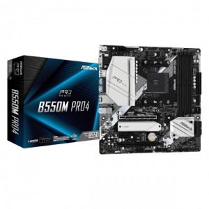 ASRock B550M Pro4 DDR4 AMD Motherboard Unix Network | Laptop Shop | Jessore Computer City