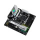 ASRock B550M Steel Legend AMD AM4 Micro-ATX Motherboard showcasing its sleek design and feature-rich layout.