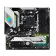 ASRock B550M Steel Legend AMD AM4 Micro-ATX Motherboard showcasing its sleek design and feature-rich layout.