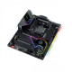 ASRock X570 Taichi Razer Edition motherboard showcasing sleek design and advanced features for high-performance gaming builds.