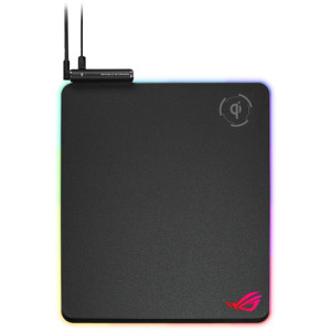 ASUS NH01 ROG Balteus Qi Wireless-Charging RGB Gaming Mouse Pad Unix Network | Laptop Shop | Jessore Computer City