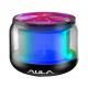 AULA BS302 portable Bluetooth speaker showcasing its sleek design and 360° surround sound capabilities, perfect for outdoor use in Bangladesh.