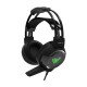 AULA G91 7.1 surround sound gaming headset in black color, designed for immersive gaming experiences