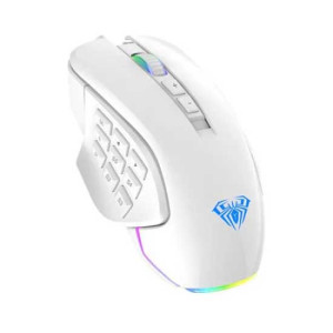AULA H510 RGB Wired Gaming Mouse (White) Unix Network | Laptop Shop | Jessore Computer City
