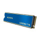 Adata LEGEND 710 256GB M.2 PCIe Gen3 x4 NVMe SSD showcasing its sleek design and advanced technology for enhanced computer performance.