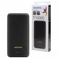 Adata T10000 Dual USB Ultra Slim 10000mAh Power Bank in Black: Never Run Out of Battery Again Adata T10000 Dual USB Ultra Slim 10000mAh Power Bank in Black: Never Run Out of Battery Again
