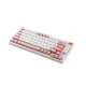 Ajazz AC081 Hot Swappable Pink Switch Cats Pad Mechanical Keyboard