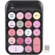 Ajazz AK18A Mini Numeric Wireless Keyboard displayed on a desk, showcasing its compact design and wireless features.