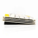 Ajazz AKC087 hot swappable mechanical keyboard featuring yellow switches, designed for comfort and performance, ideal for gamers and typists