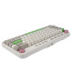 Ajazz Firstblood B21 hot swappable mechanical keyboard featuring red switches and RGB lighting, ideal for gaming and productivity