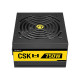 Antec CUPRUM STRIKE CSK 750H 80 Plus Bronze semi-modular power supply with black finish, designed for gamers in Bangladesh.