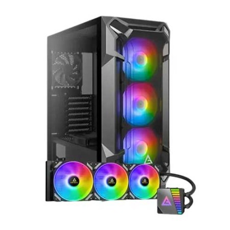 "Ultimate Cooling Combo: Antec DF600 Flux Mid-Tower Case & Symphony 360 ARGB Black CPU Cooler Bundle"