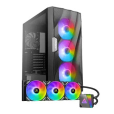 Antec Dark Fleet DF700 FLUX Mid-Tower Case & Symphony 360 ARGB Black CPU Cooler Combo Antec Dark Fleet DF700 FLUX Mid-Tower Case & Symphony 360 ARGB Black CPU Cooler Combo