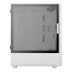 Antec NX410 V2 Mid Tower ARGB Gaming Case in White showcasing its sleek design and RGB features for a modern gaming setup