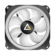 Antec Prizm X 120 ARGB cooling fan showcasing vibrant RGB lighting and sleek design, perfect for enhancing PC aesthetics and cooling efficiency