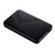 Apacer AC236 4TB USB 3.2 Portable External Hard Drive in sleek black design, perfect for storing large amounts of data securely.