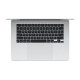 Apple MacBook Air 2023 featuring M2 chip and 15-inch Liquid Retina display in silver color