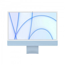 Apple iMac 24 4K Retina Display M1 8 Core CPU, 8 Core GPU, 512GB SSD, Blue (MGPL3ZP/A) 2021