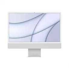 Apple iMac 24 4K Retina Display M1 8 Core CPU, 7 Core GPU, 256GB SSD, Silver (MGTF3ZP/A) 2021
