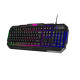 Astrum KG200 USB Wired RGB Gaming Keyboard showcasing vibrant RGB lighting and ergonomic design for enhanced gaming experience