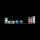 Asus EX-H310M-V3 8th Gen Micro-ATX Motherboard showcasing its slots and connectors for optimal performance in PC builds.