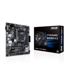 Asus PRIME B450M-K II DDR4 AMD AM4 micro ATX Motherboard (China Version)