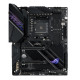 Asus ROG Crosshair VIII Dark Hero X570 Wi-Fi AM4 ATX motherboard showcasing advanced gaming features and sleek design