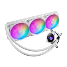 ASUS ROG STRIX LC II ARGB 360MM White Edition CPU Cooler: Powerful Cooling in a Sleek Design ASUS ROG STRIX LC II ARGB 360MM White Edition CPU Cooler: Powerful Cooling in a Sleek Design