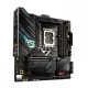 Asus ROG STRIX Z690-G GAMING WIFI microATX motherboard showcasing its sleek design and advanced features, ideal for gaming and high-performance PCs.
