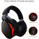 Asus ROG Strix Fusion 300 7.1 Gaming Headset featuring RGB lighting and ergonomic design for ultimate comfort and sound quality