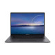 Asus ZenBook 14 UM3402YA Ryzen 7 5825U laptop showcasing sleek design and vibrant display