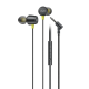 Awei L5 3.5mm Mini Stereo Earphone in Black, showcasing its sleek design and quality sound performance, perfect for music enthusiasts.