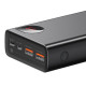 Baseus Adaman Metal 20000mAh power bank with digital display and quick charge feature, perfect for mobile charging on the go.