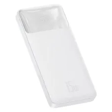 Baseus Bipow Digital Display 15W 10000mAh Power Bank White