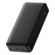 Baseus Bipow 30000mAh power bank with digital display and fast charging capability, perfect for on-the-go charging in Bangladesh.