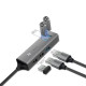 Baseus CAHUB-D0G USB Type-C to USB Hub showcasing multiple ports for enhanced connectivity.