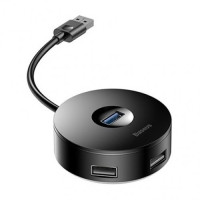 Baseus CAHUB-U01 Round Box 4-in-1 USB Hub Adapter