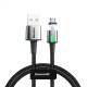 Baseus CAMXC-G01 magnetic USB to Micro USB cable designed for fast charging and reliable data transfer, ideal for mobile devices.