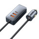 Baseus CCBT-A0G Share Together PPS Multi-port Fast Charging Car Charger with Extension Cable 2026 jessore bd