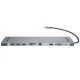Baseus Enjoyment Series 10 in 1 Type C HUB Multi function Docking Station CATSX-FOG