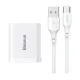 Baseus Huawei Module 1U 40W Super-Fast Charger with 5A Type-C Data Cable