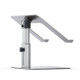Baseus LUJS000012 Metal Adjustable Laptop Stand designed for enhanced ergonomics and comfort, perfect for home and office use.